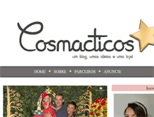 Tablet Screenshot of cosmacticos.com